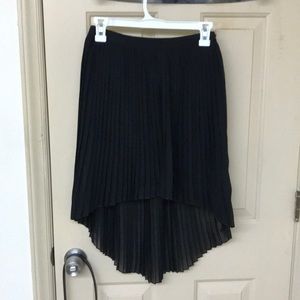 High low high waisted skirt
